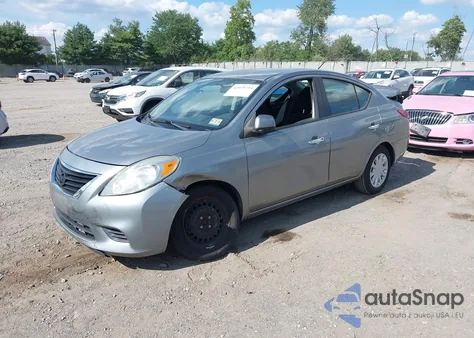 2013 Nissan Versa 1.6 Sv из США, поврежденный, VIN 3N1CN7AP5DL841942